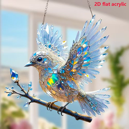 Biżuteria artystyczna Crystal Sky Bluebird Colour