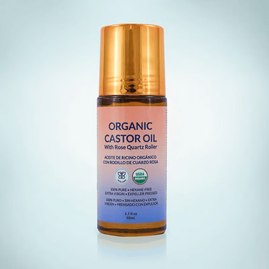 ✨ Roll-on s organickým ricínovým olejom - pre žiarivú pleť, svieže vlasy a relaxáciu