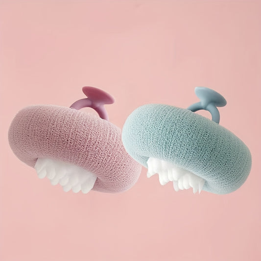 🔥Sunflower Suction Cup Shower Ball Exfoliating Sponge Tool