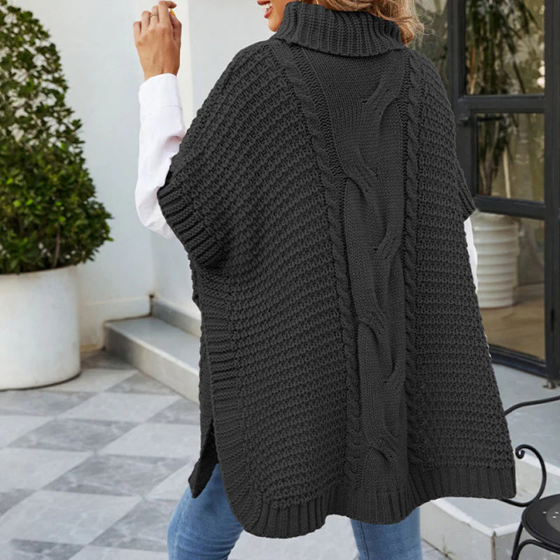 Voľný dámsky sveter