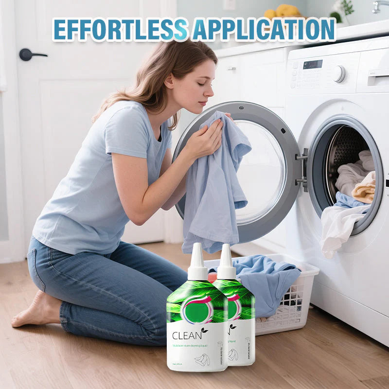 Výkonný odstraňovač škvŕn z oblečenia