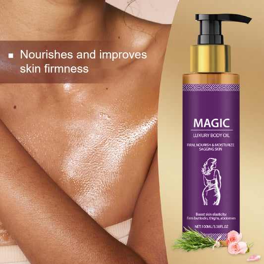 Hydratácia pokožky a zmiernenie suchosti pomocou magického telového oleja