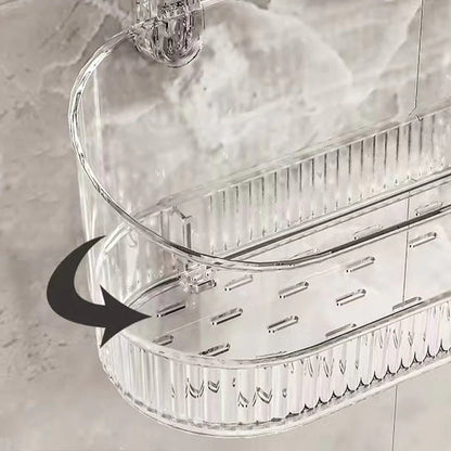 Revolučný nástenný organizér s prísavkami – dokonalý poriadok v kuchyni a kúpeľni!