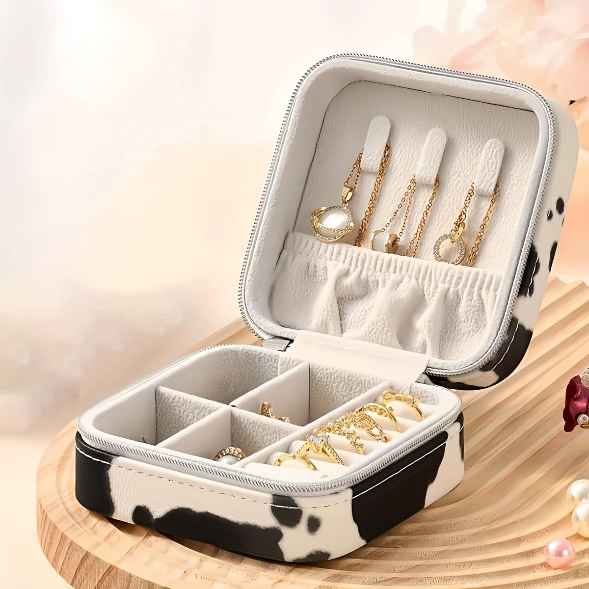 Kožená šperkovnica