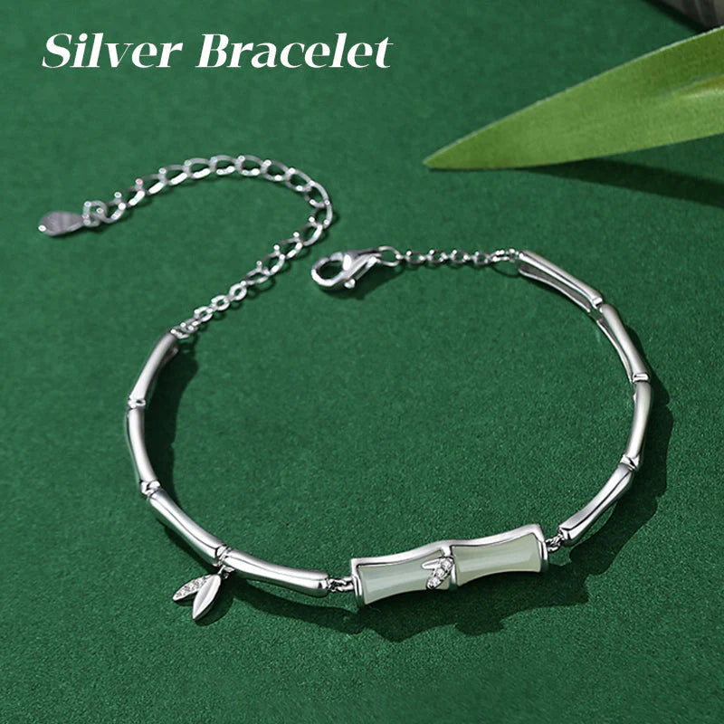 Náramok z bambusu a nefritu Hetian?