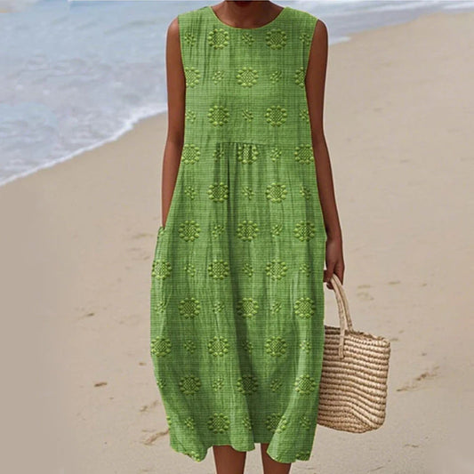 Dámske šaty bez rukávov