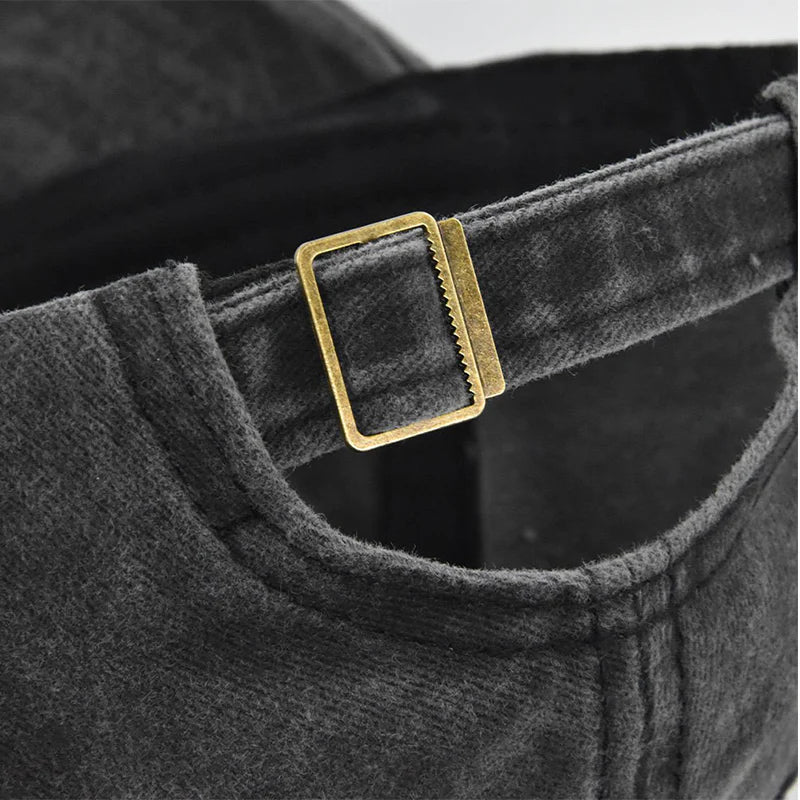 Roztomilá čierna mačka vintage baseballová čiapka