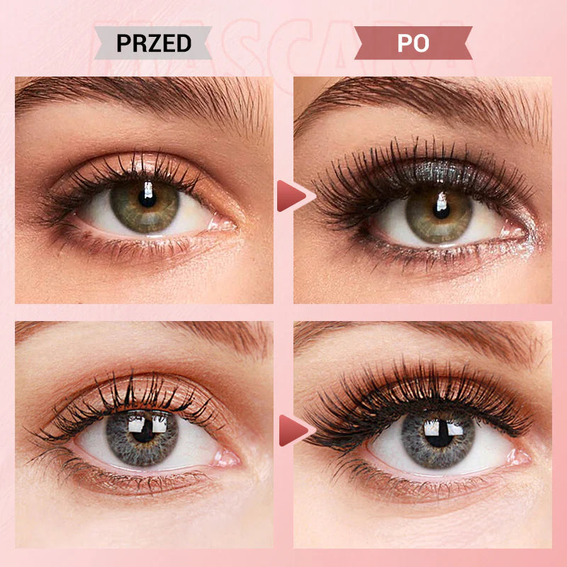 ✨Kup 1 i otrzymaj 1 za darmo✨Wodoodporna Mascara 4D z Jedwabnymi Włóknami