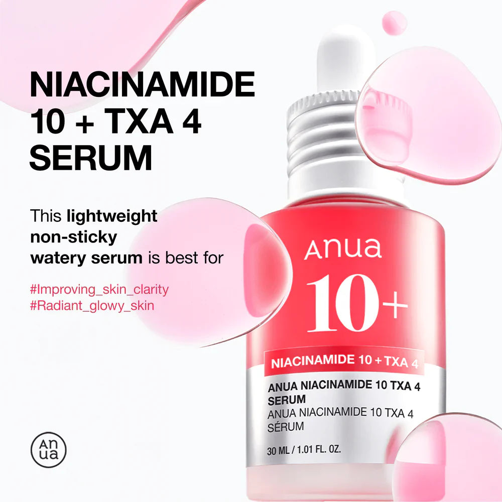 【🔥Kúp 1 a získaj 1 zadarmo🔥】Anua NIACINAMIDE 10%+TXA 4% Sérum - 30 ml