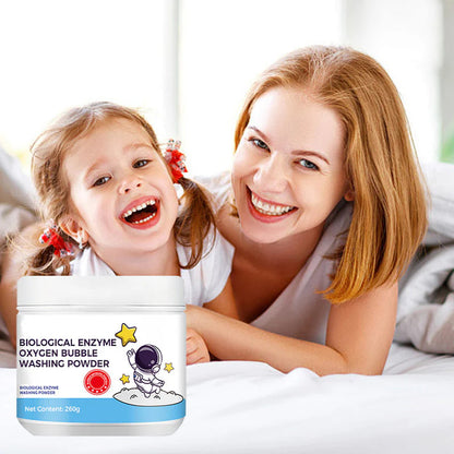 (🔥Kúp 1 a získaj 1 zadarmo🔥)Prášok na pranie s biologickými enzýmami a kyslíkovými bublinami
