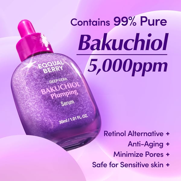 Bakuchiol Plumping Serum Minimizer na póry a vrásky