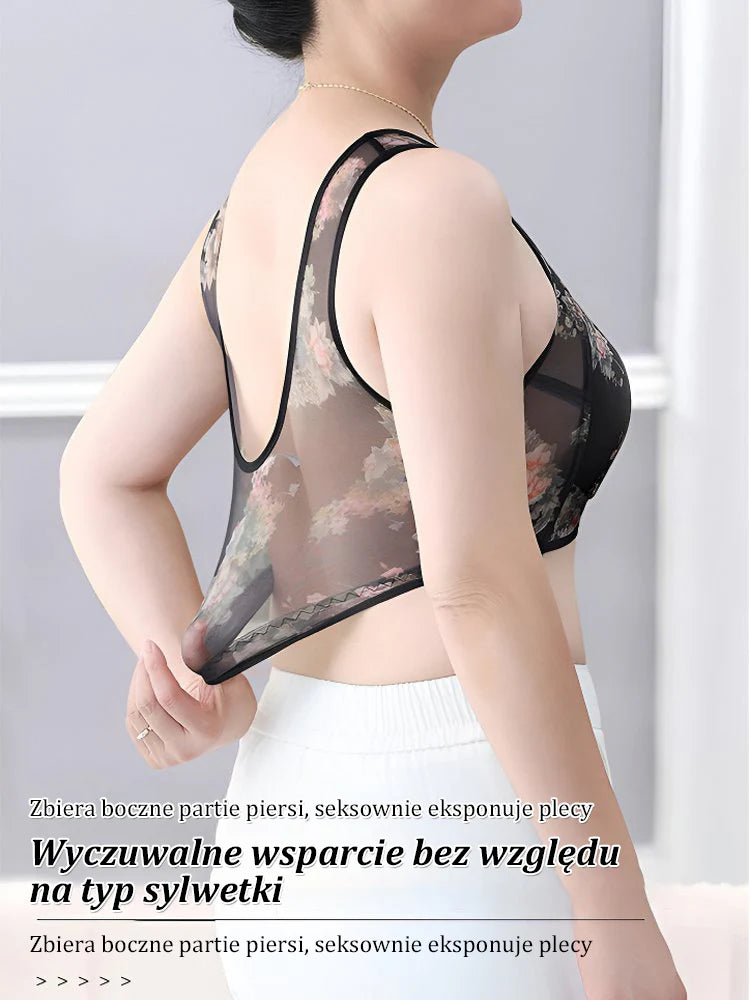 Jedinečná čipkovaná podprsenka bez gombíkov【✨1+1 zadarmo】