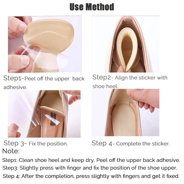 Pohodlné tlmiace podložky na podpätky