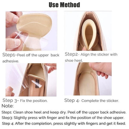 Pohodlné tlmiace podložky na podpätky