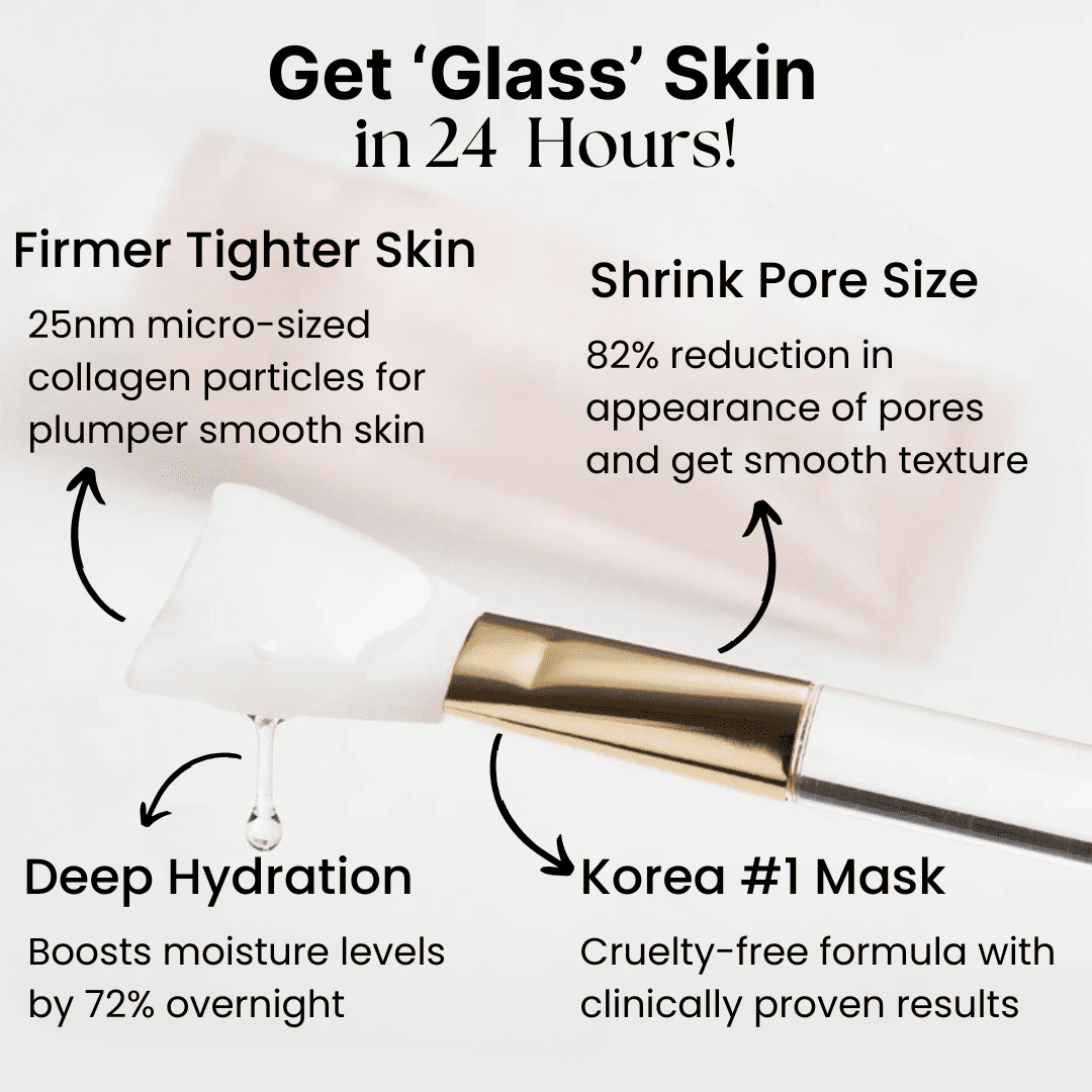 Kolagénová maska Glass Skin