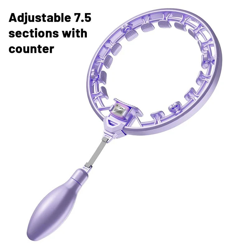 Inteligentný nastaviteľný masážny prístroj Hula Hoop