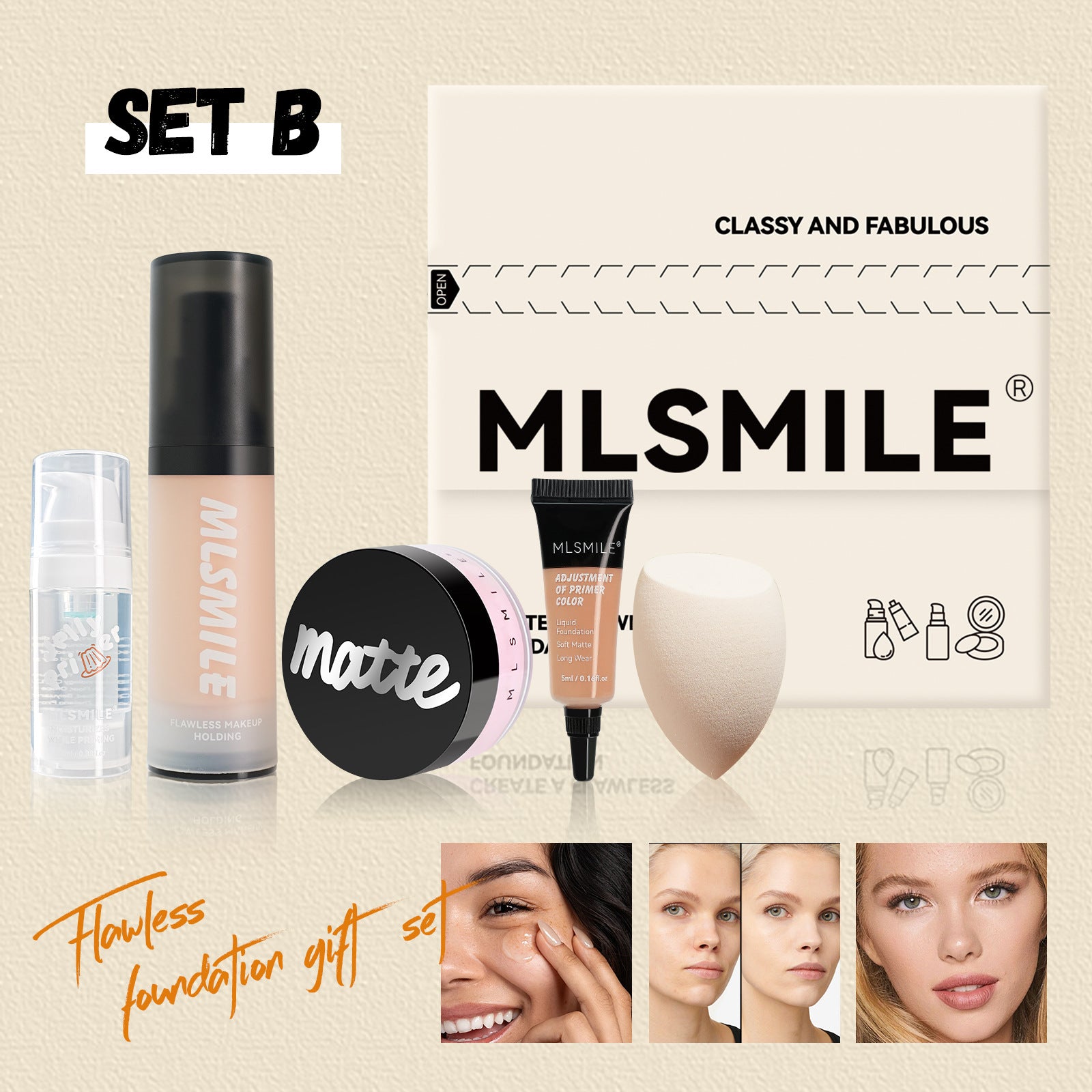 Matný púder na kontrolu mastnoty a hydratáciu. Korekčný podkladový make-up.