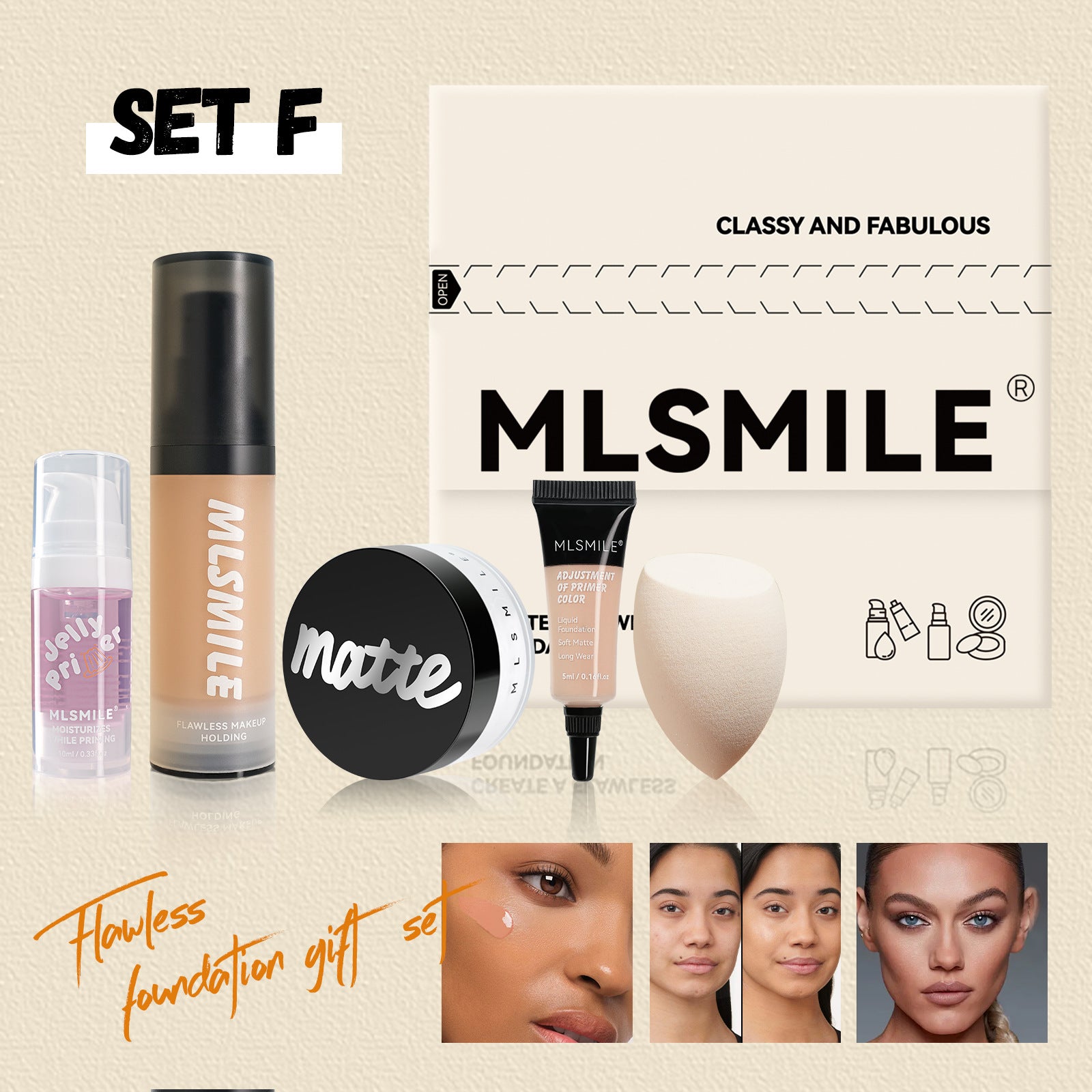 Matný púder na kontrolu mastnoty a hydratáciu. Korekčný podkladový make-up.