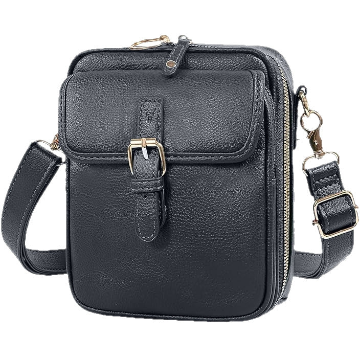 Kožená kabelka cez telo