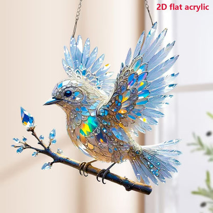 Biżuteria artystyczna Crystal Sky Bluebird Colour