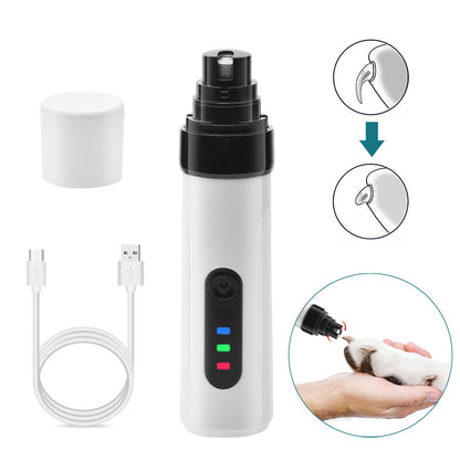 Rechargeable USB Charging Electric Pet Nail Grinder