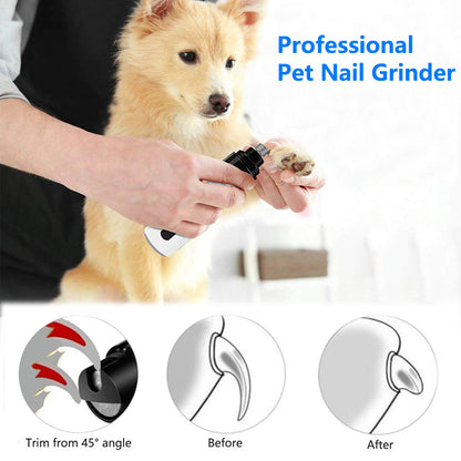 Rechargeable USB Charging Electric Pet Nail Grinder