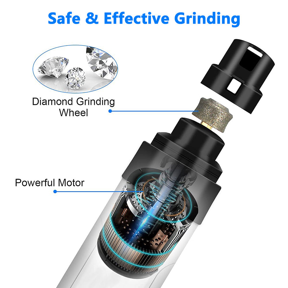 Rechargeable USB Charging Electric Pet Nail Grinder