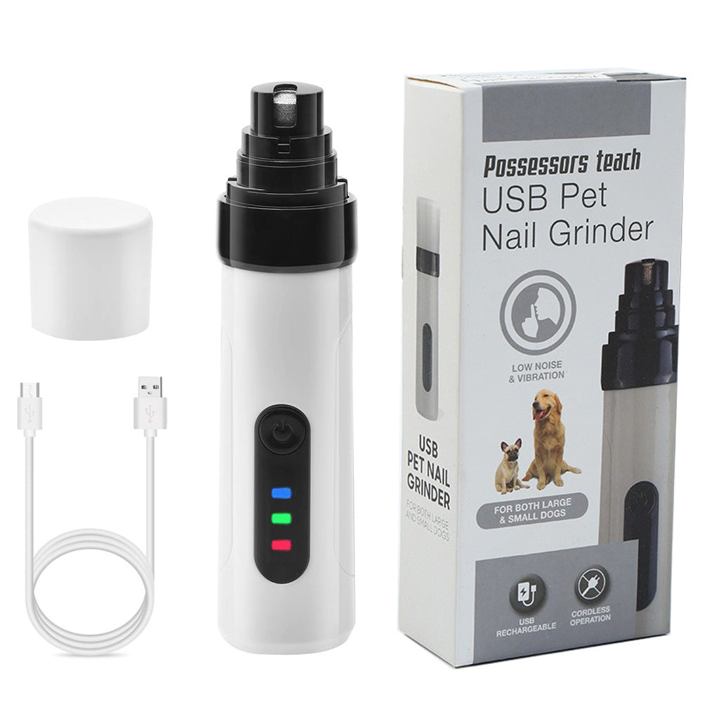 Rechargeable USB Charging Electric Pet Nail Grinder