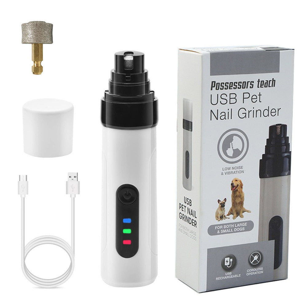 Rechargeable USB Charging Electric Pet Nail Grinder