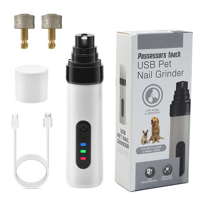 Rechargeable USB Charging Electric Pet Nail Grinder