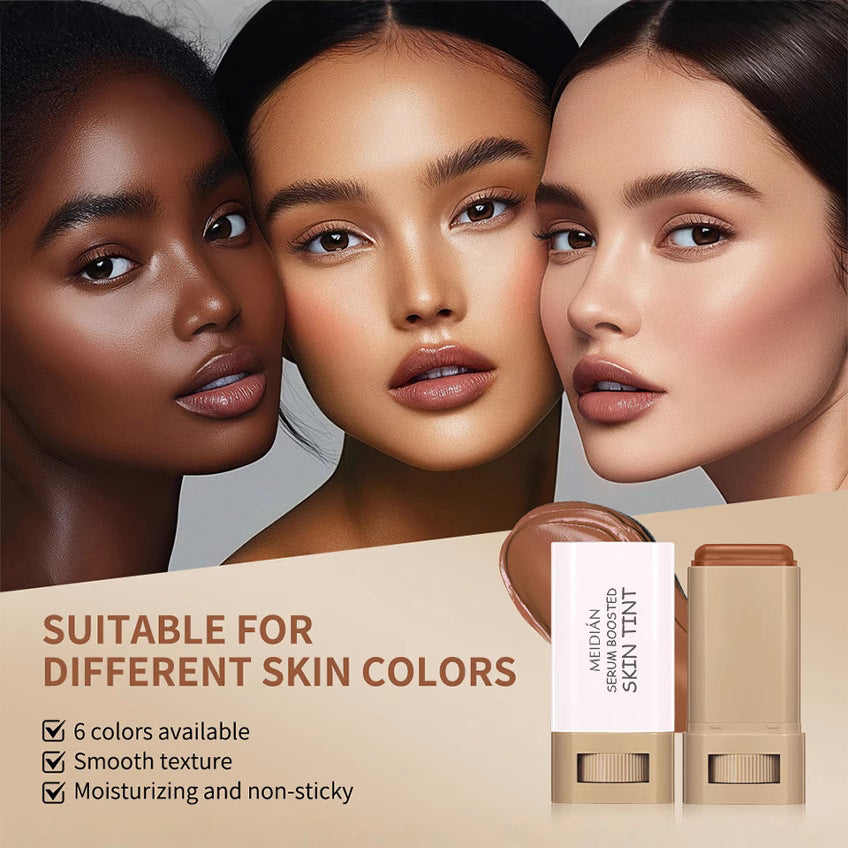 Foundation Stick Beauty Balm Serum Boosted Skin Tint?Free Concealer Brush