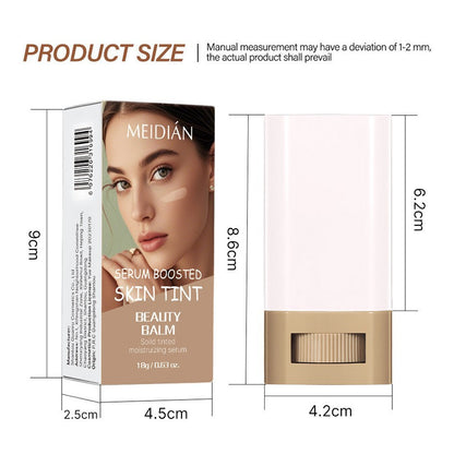 Foundation Stick Beauty Balm Serum Boosted Skin Tint?Free Concealer Brush