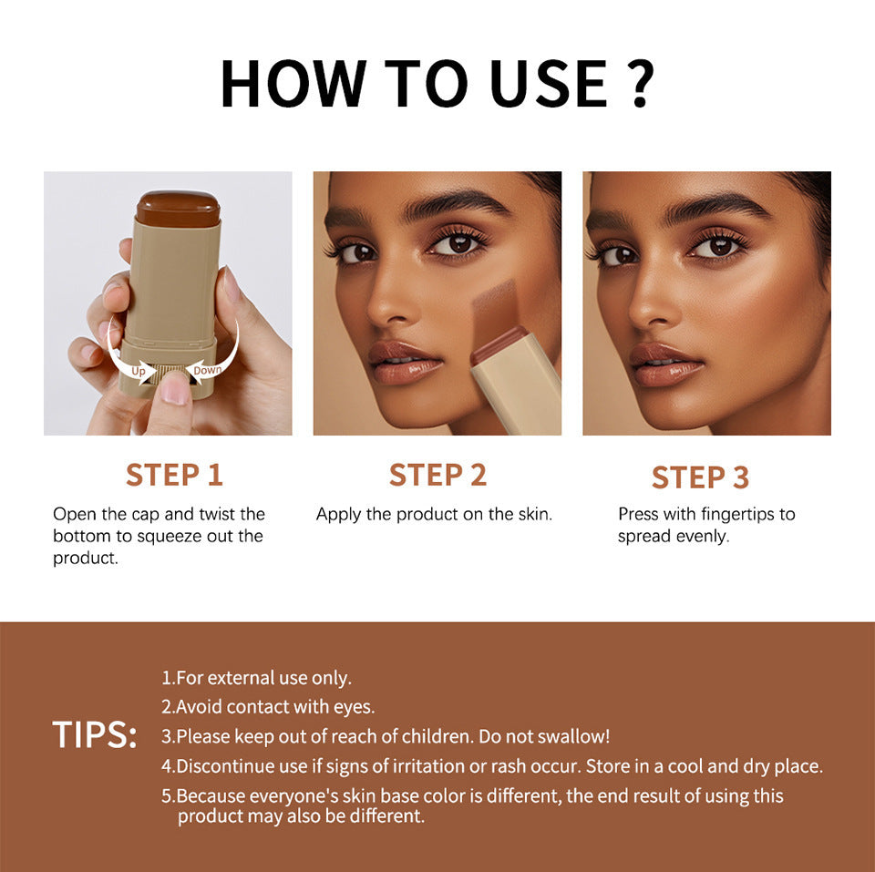 Foundation Stick Beauty Balm Serum Boosted Skin Tint?Free Concealer Brush