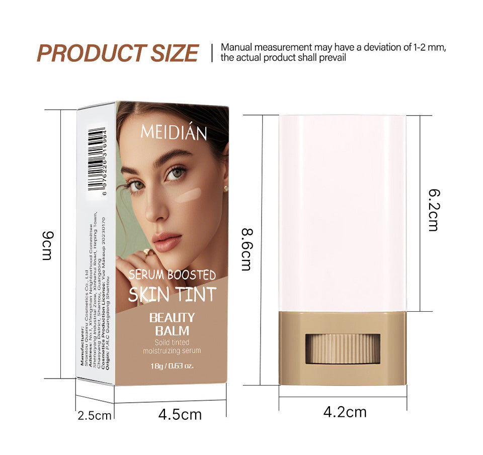 Foundation Stick Beauty Balm Serum Boosted Skin Tint?Free Concealer Brush