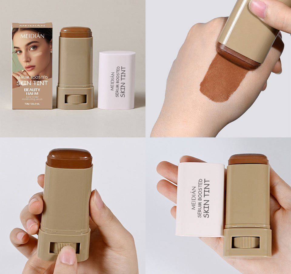 Foundation Stick Beauty Balm Serum Boosted Skin Tint?Free Concealer Brush