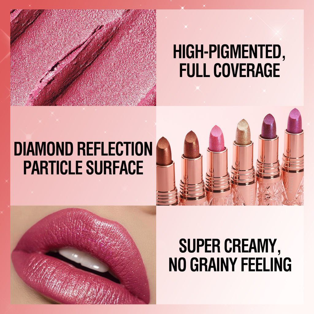 Aura Kiss Glitter Lipstick