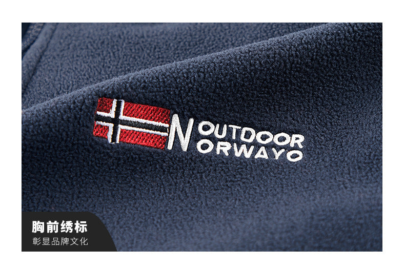 Pánska termoflísová bunda Graphene – ultrateplá zimná bunda s podšívkou Heat-Lock a vetruodolným dizajnom