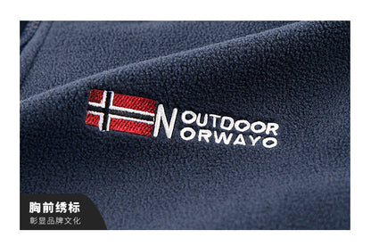 Pánska termoflísová bunda Graphene – ultrateplá zimná bunda s podšívkou Heat-Lock a vetruodolným dizajnom