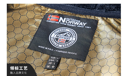 Pánska termoflísová bunda Graphene – ultrateplá zimná bunda s podšívkou Heat-Lock a vetruodolným dizajnom