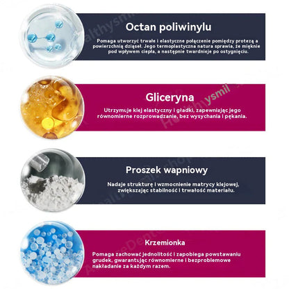 Lepidlo na zubné protézy AdhereDent® – stabilita a prirodzené pohodlie pri nosení