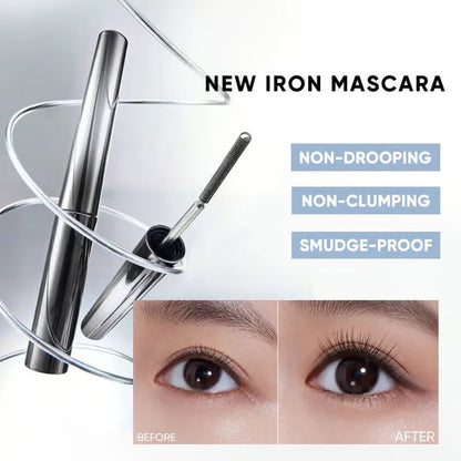 24 HR Waterproof 3D Natural Curling & Extension Eyelash Iron Mascara
