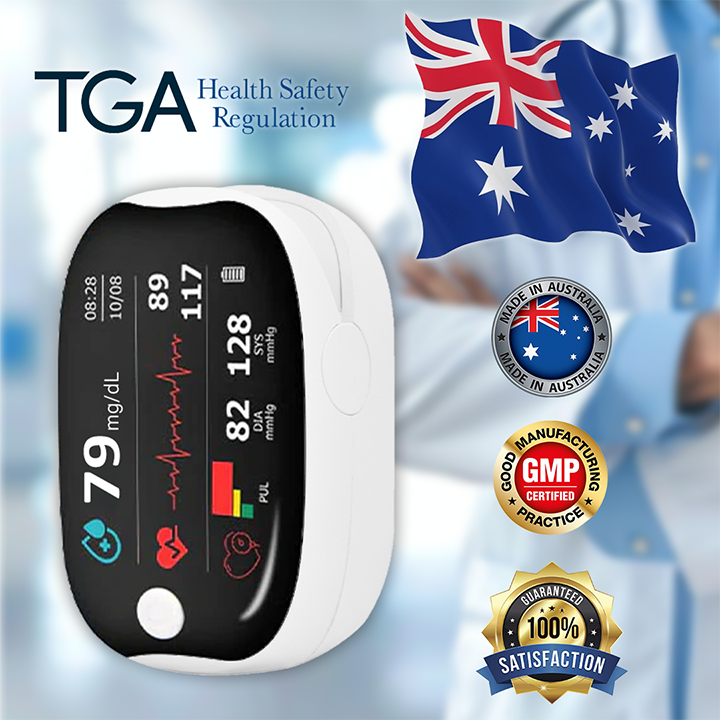 Clinclii™ GlucoSense laserové zariadenie na monitorovanie hladiny glukózy v krvi