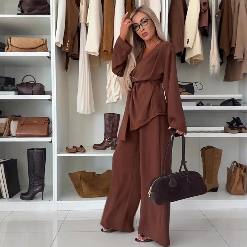 Modny dwuczęściowy zestaw