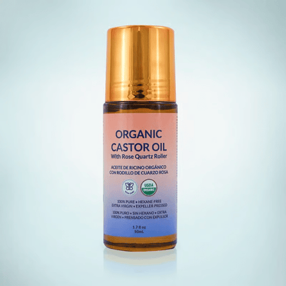 ✨ Roll-on s organickým ricínovým olejom - pre žiarivú pleť, svieže vlasy a relaxáciu