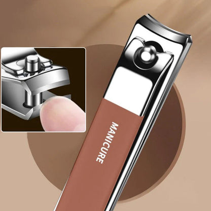 Prenosná 7-dielna sada na manikúru s klieštikmi na nechty