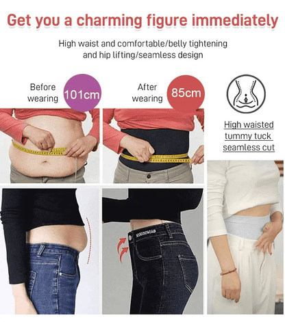 VYSOKÝ PÁS, PLASIKA BRUCHA A LIFTING BOKOV, ANTIBAKTERIÁLNE NOHAVIČKY BEZ STÔP, PALINA