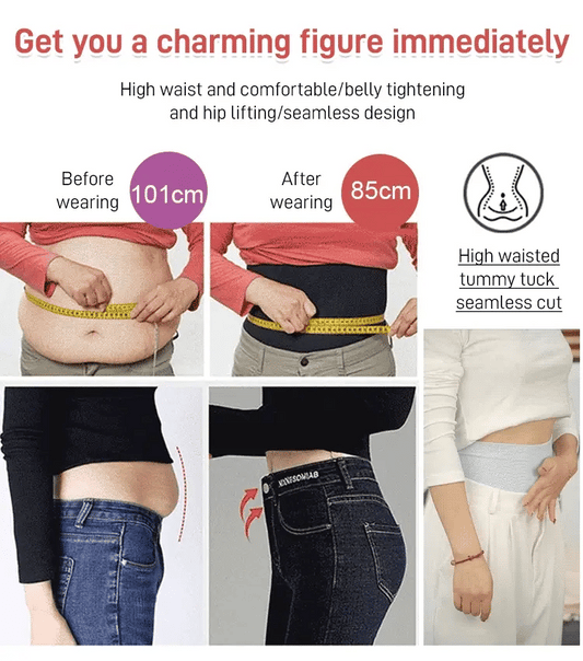 VYSOKÝ PÁS, PLASIKA BRUCHA A LIFTING BOKOV, ANTIBAKTERIÁLNE NOHAVIČKY BEZ STÔP, PALINA