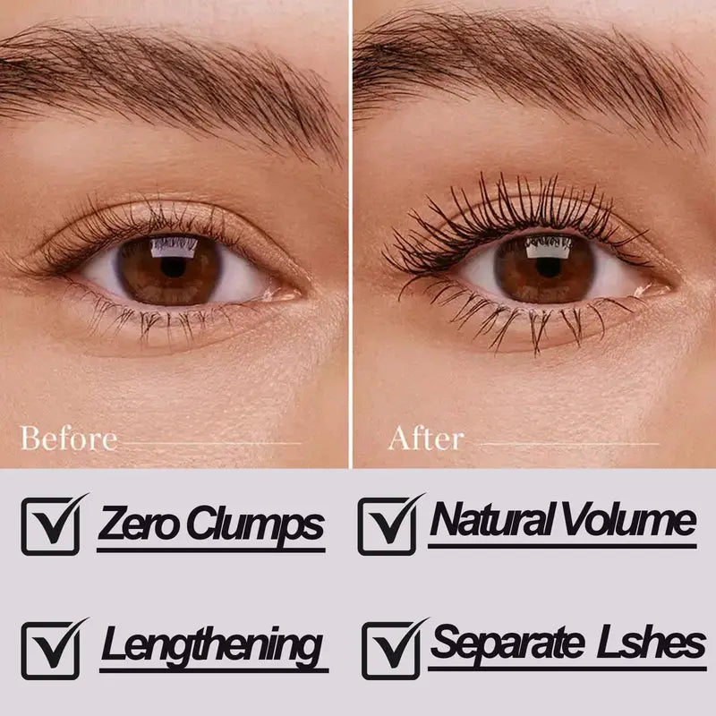 Vodoodporna in odporna na znoj, podaljševalna in kodrajoča maskara