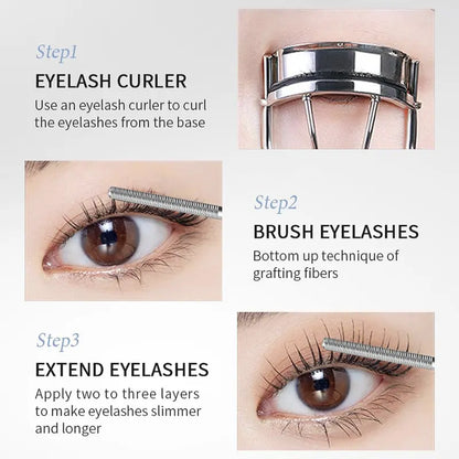 Vodoodporna in odporna na znoj, podaljševalna in kodrajoča maskara