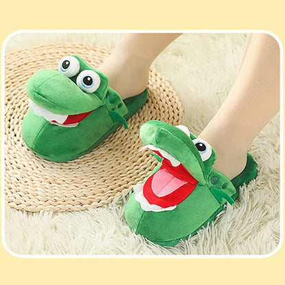 Funny Crocodile Slippers